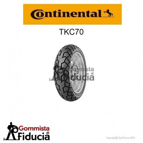 CONTINENTAL - 120 90 17 TCK 70 M+S 64T (R)*