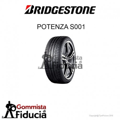 BRIDGESTONE - 245 40 17 POTENZA S001 RFT 91W (OLD/DOT)*