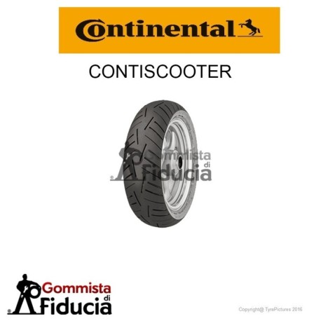 CONTINENTAL - 130 70 12 CONTI SCOOT (REAR) TL 62P*