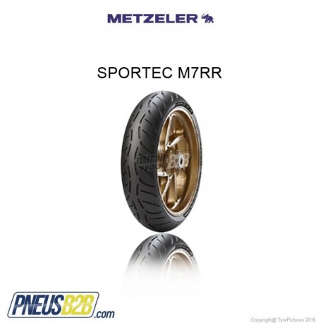 METZELER - 120/ 70 ZR 17 SPORTEC M7 RR (M) FRONT TL (58 W)