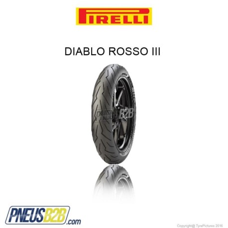 PIRELLI -  160/ 60 ZR 17 DIABLO ROSSO III REAR TL (69 W)