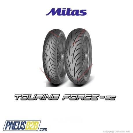 MITAS -  160/ 60 R 15 TOURING FORCE - SC TL 67 V