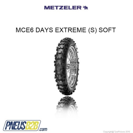 METZELER -  140/ 80 - 18 MCE6 DAYS EXTREME MEDIUM M+S TT 70 M